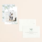 "Sunny Wedding" - Save the Dates in Seafoam by My Splendid Summer - Assembled