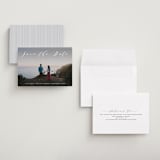 "Modern Elegance" - Save the Dates in Snow by Alexandra Dzh - Assembled