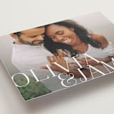 "This Couple" - Save the Dates in Pearl by Lauren Chism - Detail