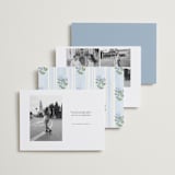 "Coastal crest" - Save the Dates in Ocean by Creo Study - Back of Card Options