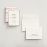 "First Love" - Save the Dates in Blush by Pixel and Hank - Assembled