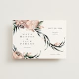 "Maya Rustica" - Save the Dates in Rose by Petra Kern - Front