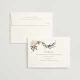 "Maya Rustica" - Save the Dates in Rose by Petra Kern - FREE Recipient Addressing