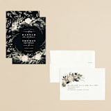 "Ivory Ring" - Save the Dates in Midnight by Susan Moyal - Assembled