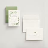 "Verdure" - Save the Dates in Garden by Leah Bisch - Assembled