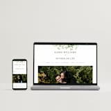 "Verdure" - Save the Dates in Garden by Leah Bisch - FREE Wedding Website