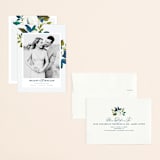 "Our Something Blue" - Save the Dates in Ocean by AK Graphics - Assembled