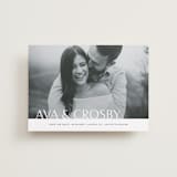 "Bold Names" - Save the Dates in Obsidian by Jennifer Postorino - Front