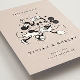 "Disney's Retro Mickey Mouse and Minnie Mouse" - Save the Dates in Retro by Sumak Studio - Detail