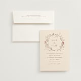 "Disney Storybook" - Save the Dates in Autumn by Morgan Ramberg - Save the Date with Envelope
