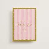 "Paris" - Save the Dates in Macaron by Pink House Press - Front