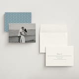 "Fleur Corner" - Save the Dates in French Blue by Carolyn MacLaren - Assembled