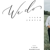 "graceful" - Save the Dates in Lily by Owl and Toad - Detail