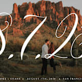 "Big is beautiful" - Save the Dates in Cotton by My Splendid Summer - Detail