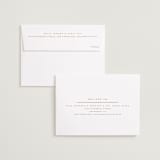 "Contempo Frame" - Save the Dates in Latte by Rebecca Durflinger - FREE Recipient Addressing