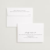 "Minimal Elegance" - Save the Dates in Eclipse by Andrea Cernin - FREE Recipient Addressing
