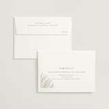 "Gilded Palm" - Save the Dates in Sand by Melinda Denison - FREE Recipient Addressing