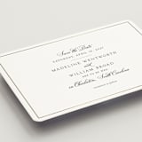 "Wentworth" - Save the Dates in Black Tie by Megan Davis - Detail