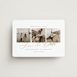 "Topside" - Save the Dates in Pearl by Sarah Brown - Magnet Front