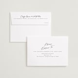 "Topside" - Save the Dates in Pearl by Sarah Brown - FREE Recipient Addressing
