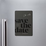 "Retro" - Save the Dates in Evening by Eric Clegg - Front