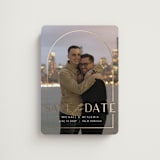 "deco arch" - Save the Dates in Cloud by silverscreen studio - Magnet Front