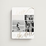 "tri-photo save the date" - Save the Dates in Veil by Elsa Duncan - Front