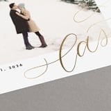 "At long last" - Save the Dates in Onyx by Kimberly FitzSimons - Detail
