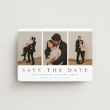 "Elegant Trio" - Save the Dates in Lace by Nicole Walsh - Magnet Front