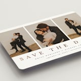 "Elegant Trio" - Save the Dates in Lace by Nicole Walsh - Detail