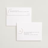 "Vine Wrap" - Save the Dates in Cotton by Amy Kross - FREE Recipient Addressing
