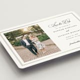 "Traditionally" - Save the Dates in Snow by Sarah Brown - Detail