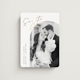"capture" - Save the Dates in Snow by Pixel and Hank - Magnet Front