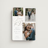 "Whimsy" - Save the Dates in Snow by AK Graphics - Magnet Front