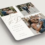 "Whimsy" - Save the Dates in Snow by AK Graphics - Detail
