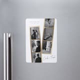 "Snapshots" - Save the Dates in Pearl by Leah Bisch - Front