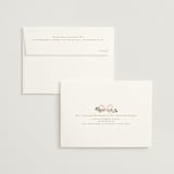 "Ribbonly Frame" - Save the Dates in Butter by Itsy Belle Studio - FREE Recipient Addressing