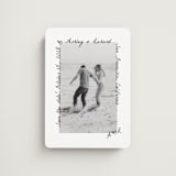 "Showered" - Save the Dates in Graphite by Claudia Orengo - Front