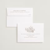"Lace Trim" - Save the Dates in Cream by Kristen Smith - FREE Recipient Addressing