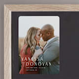 "Chic Names" - Save the Dates in Cloud by Carolyn MacLaren - Front