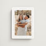 "Sweet Simplicity" - Save the Dates in Blush by Lauren Chism - Magnet Front