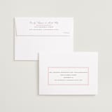 "Sweet Simplicity" - Save the Dates in Blush by Lauren Chism - FREE Recipient Addressing