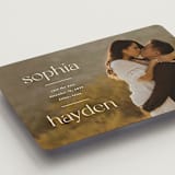 "Namesake" - Save the Dates in Pearl by Susan Asbill - Detail