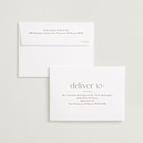 "Namesake" - Save the Dates in Pearl by Susan Asbill - FREE Recipient Addressing