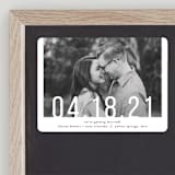 "Date Check" - Save the Dates in Noir by Up Up Creative - Front