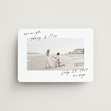 "Joyful Jot" - Save the Dates in Pearl by Lindsay Megahed - Magnet Front