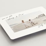 "Joyful Jot" - Save the Dates in Pearl by Lindsay Megahed - Detail