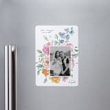 "Floral Pop" - Save the Dates in Vibrance press by Itsy Belle Studio - Front