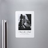 "Classically" - Save the Dates in Tux by Susan Asbill - Magnet Front