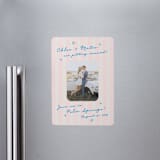 "The Right Stripes" - Save the Dates in Pink Grapefruit by Jackie Crawford - Front